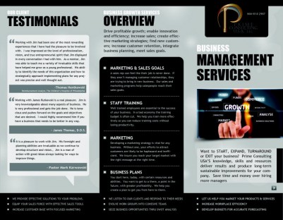Prime Consulting Group Brochure Outside